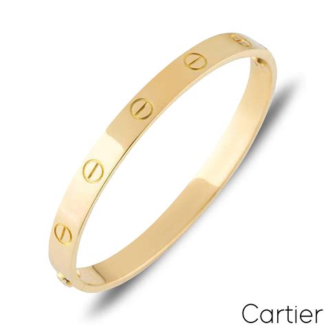 cartier love bracelet australia|cartier love bracelet size 21.